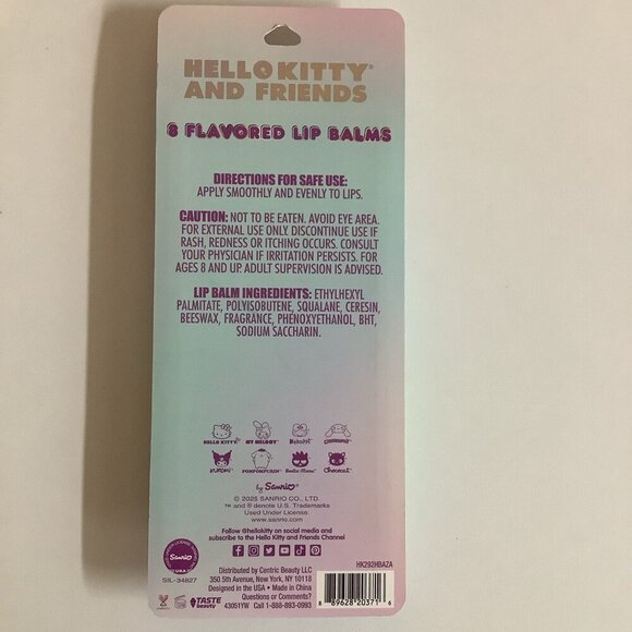 Hello Kitty & Friends Eyeshadow Palette, Lip Balm Set, Tumbler, Liquid Soap New - Picture 9 of 9